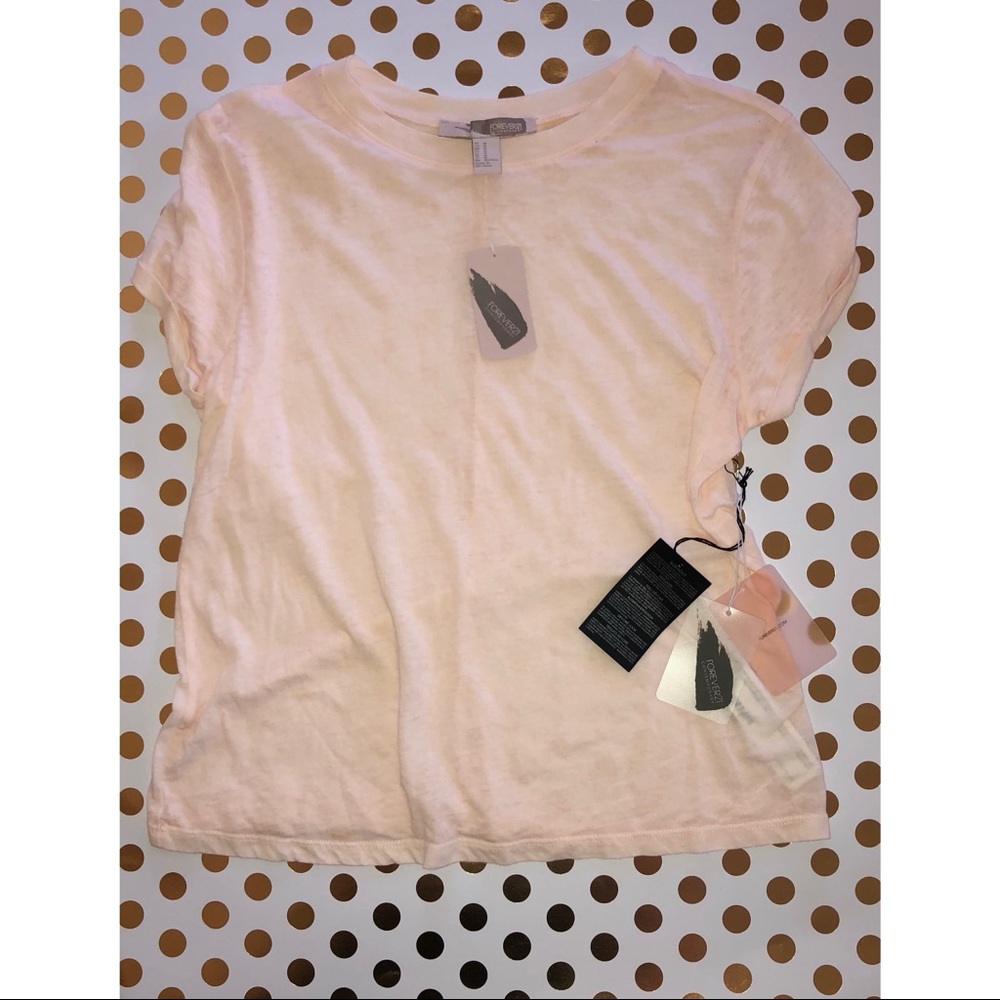 Pink Burnout T-shirt